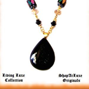 Druzy Pendant Limited Edition Crystal Necklace